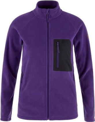 Fj&auml;llr&auml;ven Kaipak Fleece Fleecejacke f&uuml;r Damen | lila