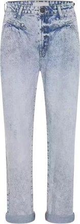 One Teaspoon High Waist Streetwalkers Jeans 80s - Dames - Regular Fit Jeans - Blauw - W24 - Katoen - Jeans