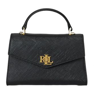 Ralph Lauren Handbags, female, Black, Size: ONE SIZE Farrah Small Satchel