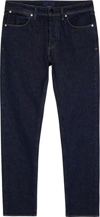 Stone Island Logo-appliqu&eacute;d Slim-leg Jeans - Blue - 36 (W36 / XL)