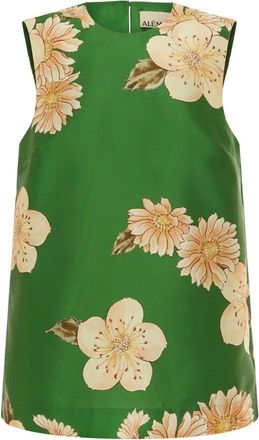 Alemais Mujer, Camisetas, Verde, Talla: M