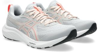 Asics Laufschuh ASICS GEL-CONTEND 9, Damen, Gr. 42, glacier grau, pearl pink, Synthetik, Schuhe Laufschuh, mehr D&auml;mpfung
