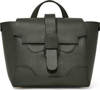 Senreve Mini Maestra Pebbled Leather 4-Way Convertible Handbag in Forest at Nordstrom