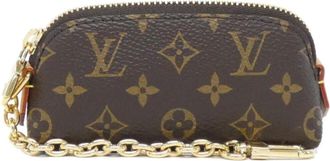 Louis Vuitton Brown Coated Canvas Pouch Wash Bag (Pre-Owned)