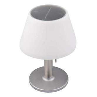 Wonderlamp L&aacute;mpara De Mesa Solar Led Platina (5w)