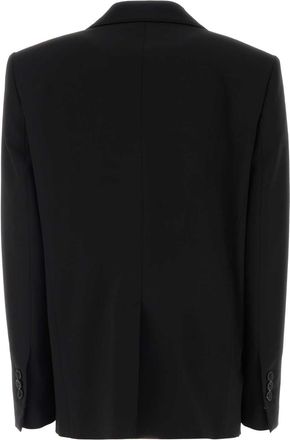 Dsquared2 Womens Over Blazer Black Wool Polyester Elastane Blazers