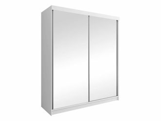 Mirjan24 Mobilier1 - Armario Dover 106, Blanco, 200x200x62cm, Puertas De Armario: Correderas, N&uacute;mero De Estantes: 0, Led