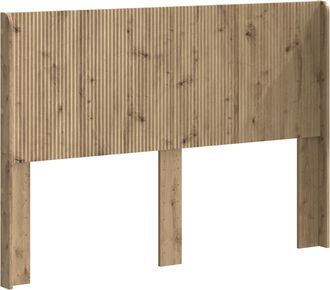 vidaXL Cabecero Roble Artisan Madera De Ingenier&iacute;a Vidaxl
