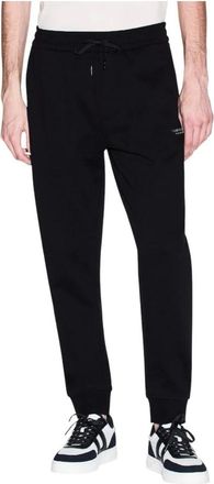 A|X Armani Exchange Heren, Broeken, Zwart, Maat: M