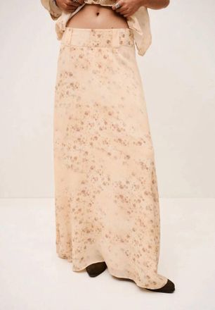 BA&SH Nattalina Maxi Skirt In Ecru