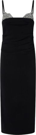 Pinko Long Dress In Black
