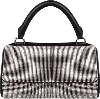 Kara Kristalversierde Mini Tas - Dames - Handtassen - Zwart - ONE Size - Tassen