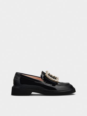 Roger Vivier Viv Rangers Loafers in patent leather