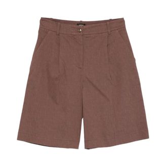 Pinko Casual Shorts, female, Brown, Size: XS Bryana Short Shorts