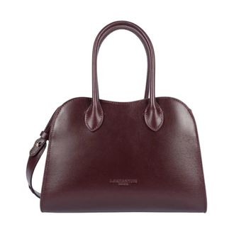Lancaster Box Hopper Handtas - Dames - Tassen - Rood - Maat: ONE Size Katoen