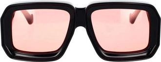 Loewe Paulas Ibiza Dive In Mask Zonnebril - Dames - Zonnebrillen - Zwart - 56 MM - Accessoires