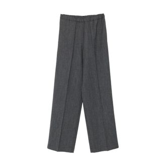 Fabiana Filippi Trousers - female - Fabiana Filippi - Wide Trousers - Gray - 2XS - Trousers