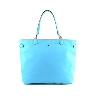 Pourchet Tassen, Dames, Blauw, ONE Size, Leer, Daily Schoudertas