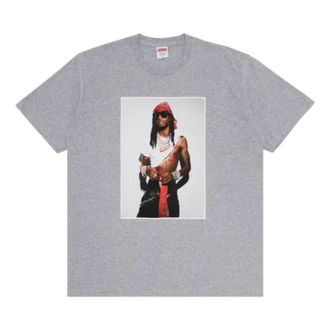 SUPREME Playboi Carti T-Shirt Heather Grey FW25T50-HEATHER-GREY