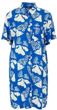 Iriedaily Lucie Shirt Dress Kleid f&uuml;r Damen | blau