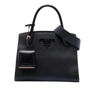 Prada Pre-owned Monochrome Satchel - - Pre-owned - Donna - Nero - ONE SIZE