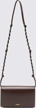 Jil Sander Tangle Mini Leather Crossbody Bag with Braided Strap
