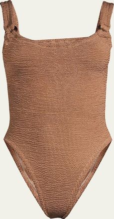 Hunza G Domino One-Piece Swimsuit