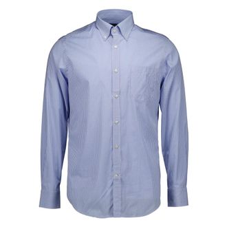 Paul & Shark Lange Mouw Overhemd 9931301 - Heren - Casual Overhemden - Blauw - 5XL - Overhemden