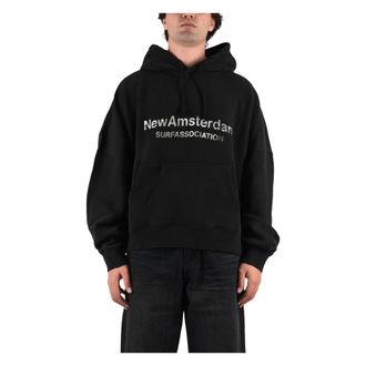 New Amsterdam Surf Association Hoodie - Heren - Sweatshirts & Hoodies - Zwart - Maat: S