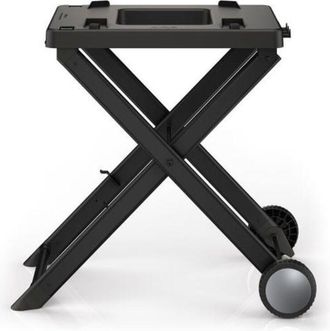 Ninja Soporte Para Parrilla De Le&ntilde;a Ninja Xskgrllstdeuk Compatible Con La Serie Ninja Woodfire Og700, Color Negro