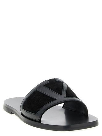 Valentino Garavani Viva Superstar Slide - Black