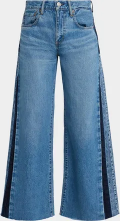 Moussy Vintage Waverly Raw-Hem Ankle Jeans