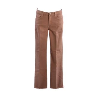 Fay Rechte jeans - Dames - Jeans - Roze - Maat: W28 Katoen