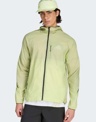 adidas Terrex xperior clima365 light windweave - Giacca color limone semi ghiacciato/ombra-Giallo