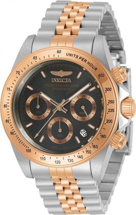 Invicta Speedway Chronograph Quartz Charcoal Dial Mens Watch 30993
