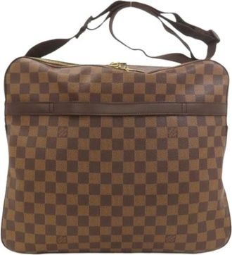 Louis Vuitton Pre-owned Dorsoduro Shoulder Bag - Dames - Vintage Schoudertas - Bruin - ONE Size - Vintage