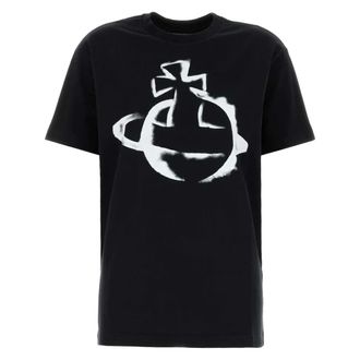 Vivienne Westwood Mujer, Camisetas, Negro, Talla: S