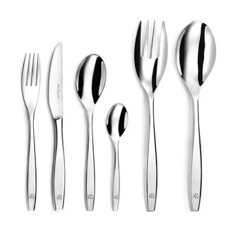 Lou Laguiole Cuberter&iacute;a de 50 piezas Acero inoxidable Acero