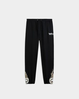 Ecko Leafy on Fire Joggers in Vintage Black at Nordstrom, Size Small X 30