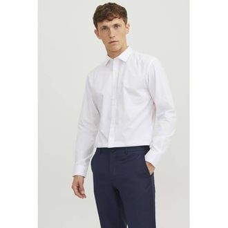 Jack & Jones ESSENTIALS zakelijk overhemd wit