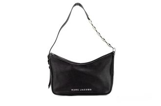 Marc Jacobs Marc Jacobs Tempo Small Black Smooth Leather Hobo Convertible Shoulder Bag Womens Purse