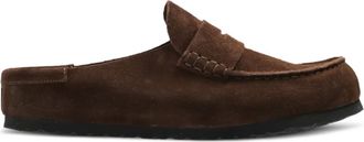 Birkenstock Mules Naples Wrapped - Marrone