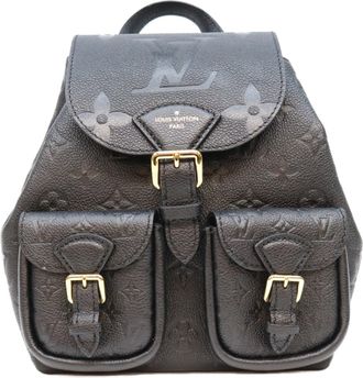 Louis Vuitton Black Monogram Empreinte Backpack (Pre-Owned)