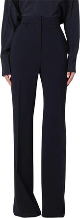 Max Mara Dames, Broeken, Blauw, Maat: XS