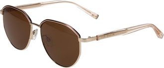 Ted Baker TB1700 409 Womens Sunglasses Gold Size 55