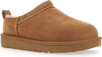 UGG Womens Ankle Boots Classic Micro Beige Suede Leather