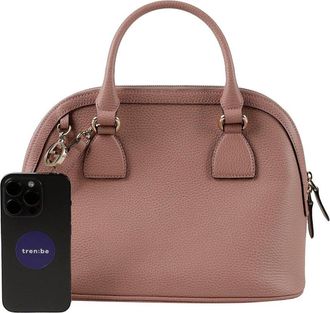 Gucci Pink Leather Interlocking Dome Tote