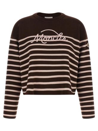 Moncler Brown Crew Neck Sweater
