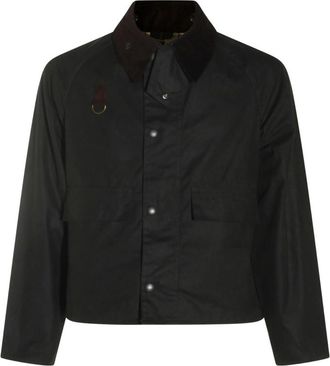 Barbour Corduroy-collar Button Jacket
