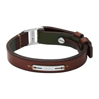 Fossil Heren, Accessoires, Bruin, Maat: ONE Size Leer